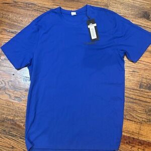 G WEST Men's Blue T-Shirt
